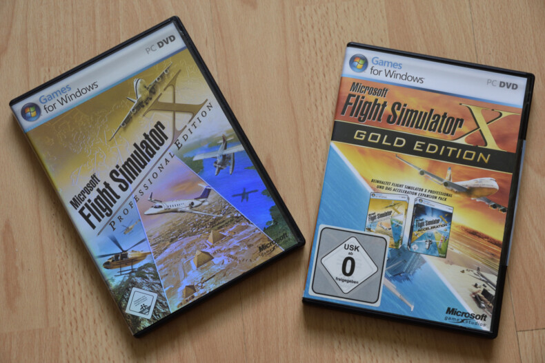 dvd's van Microsoft FSX flightsimulator